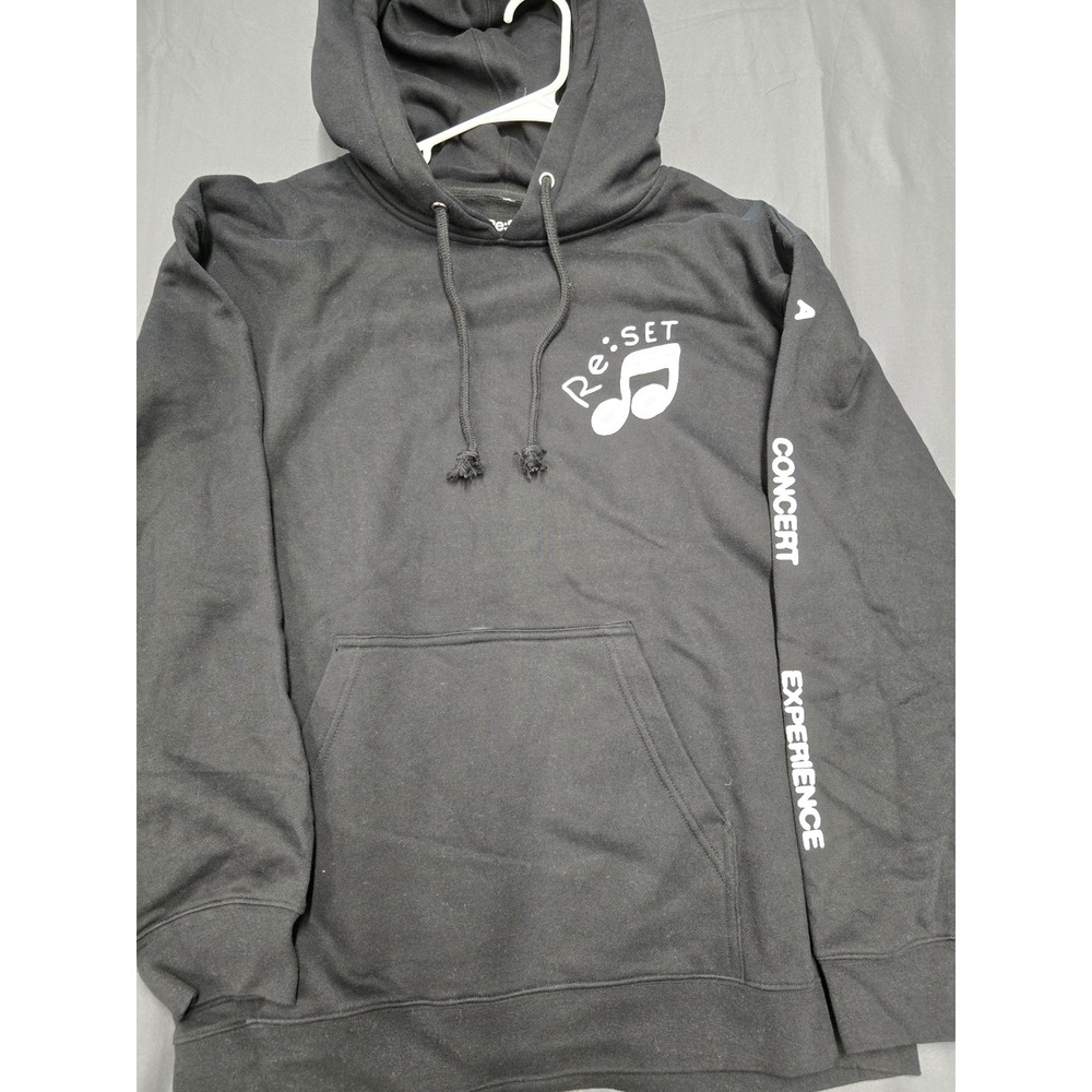Re:SET Concert Experience Hoodie Mens Large Black June 2023 Tour Music Festival